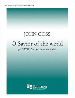 Book cover for O Savior of the World