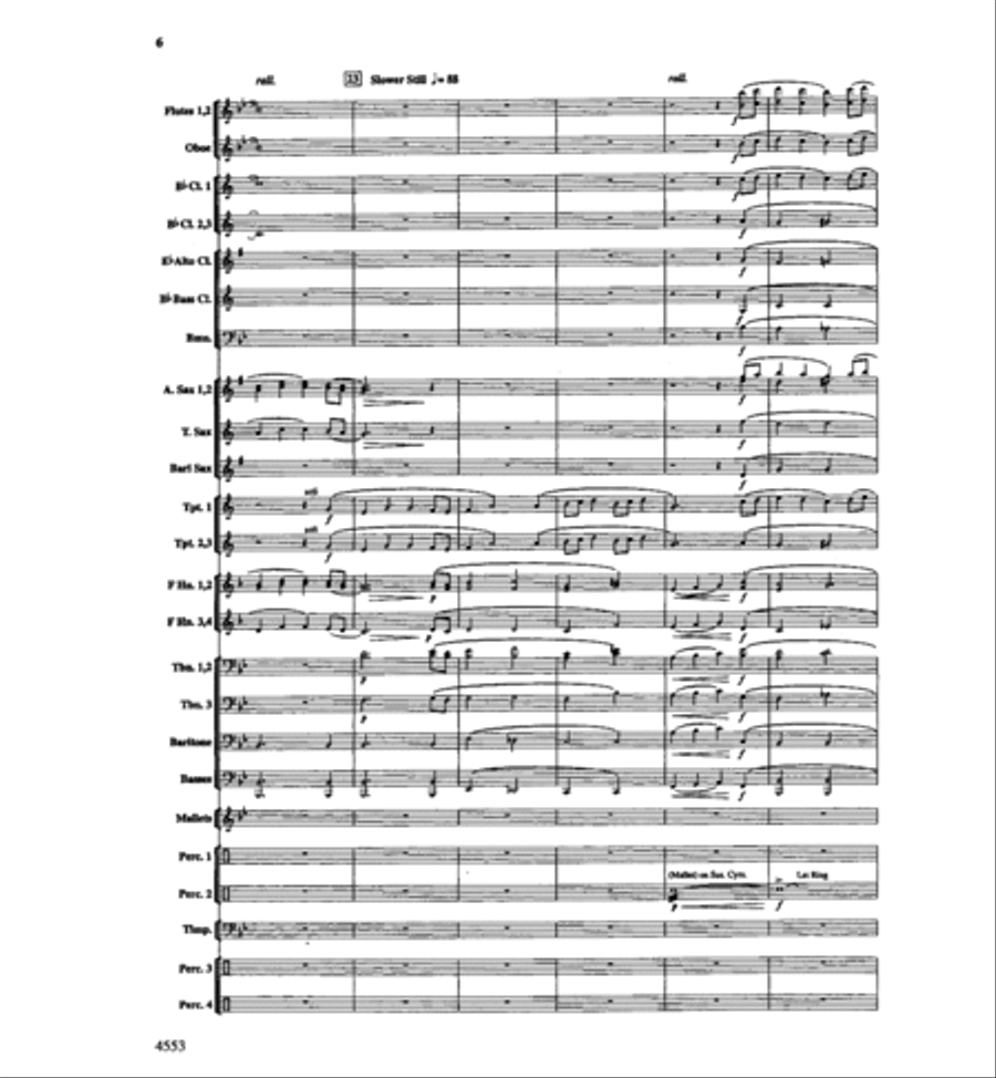 All Things Bright and Beautiful Concert Band scores gallery preview page 6
