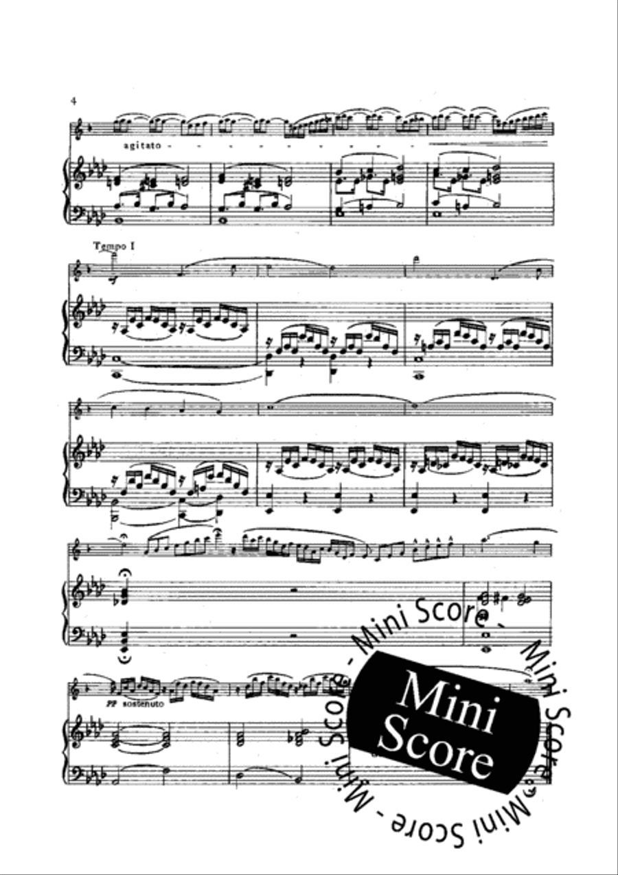 Concert Piece E-Flat Clarinet scores gallery preview page 7