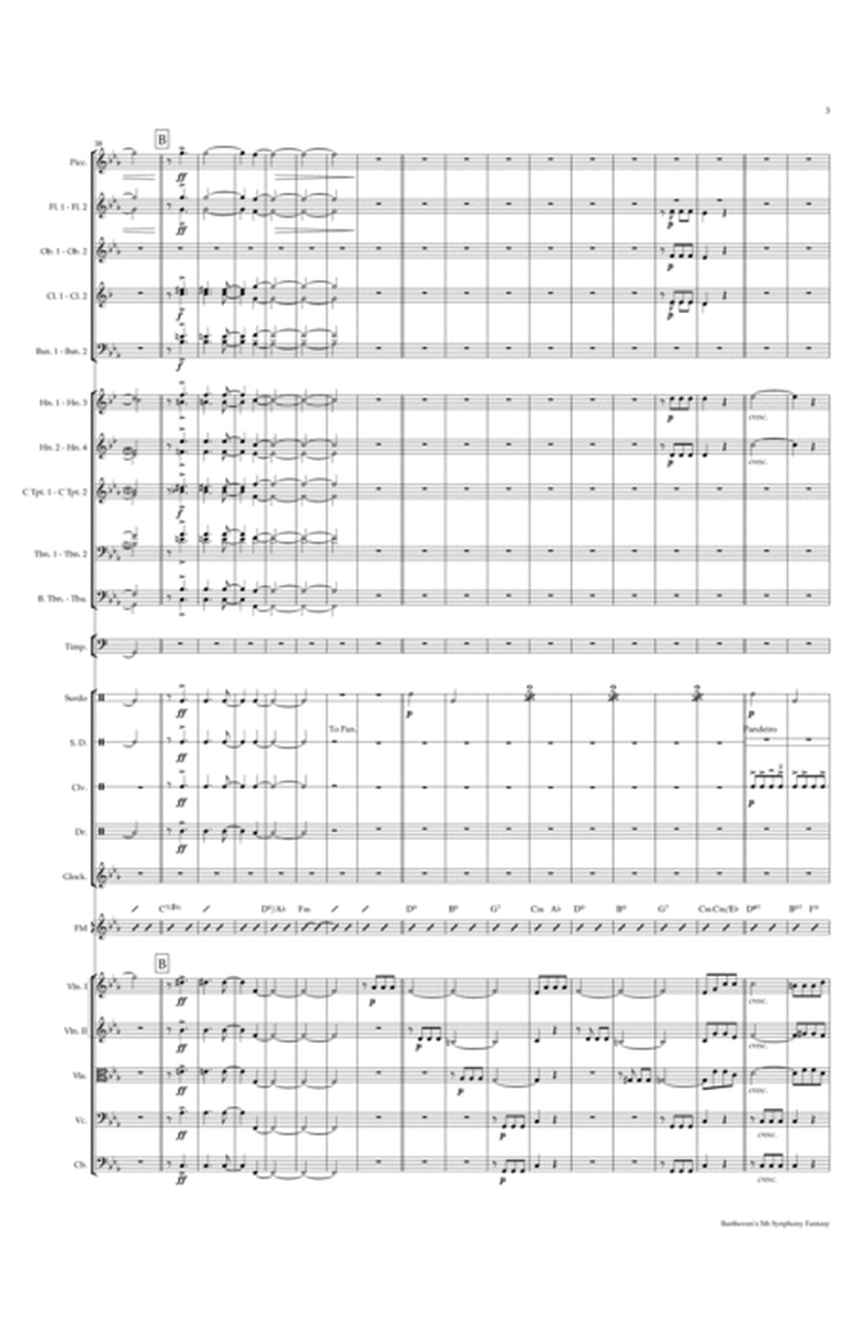 Beethoven's 5th Symphony on Samba Fantasy image number null