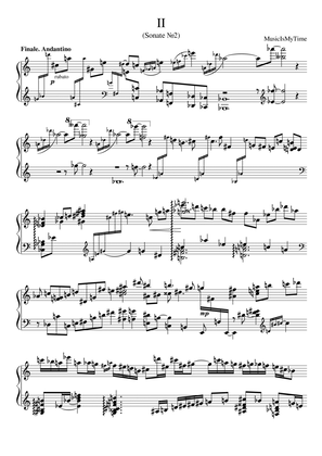 Sonate №2 (part II)