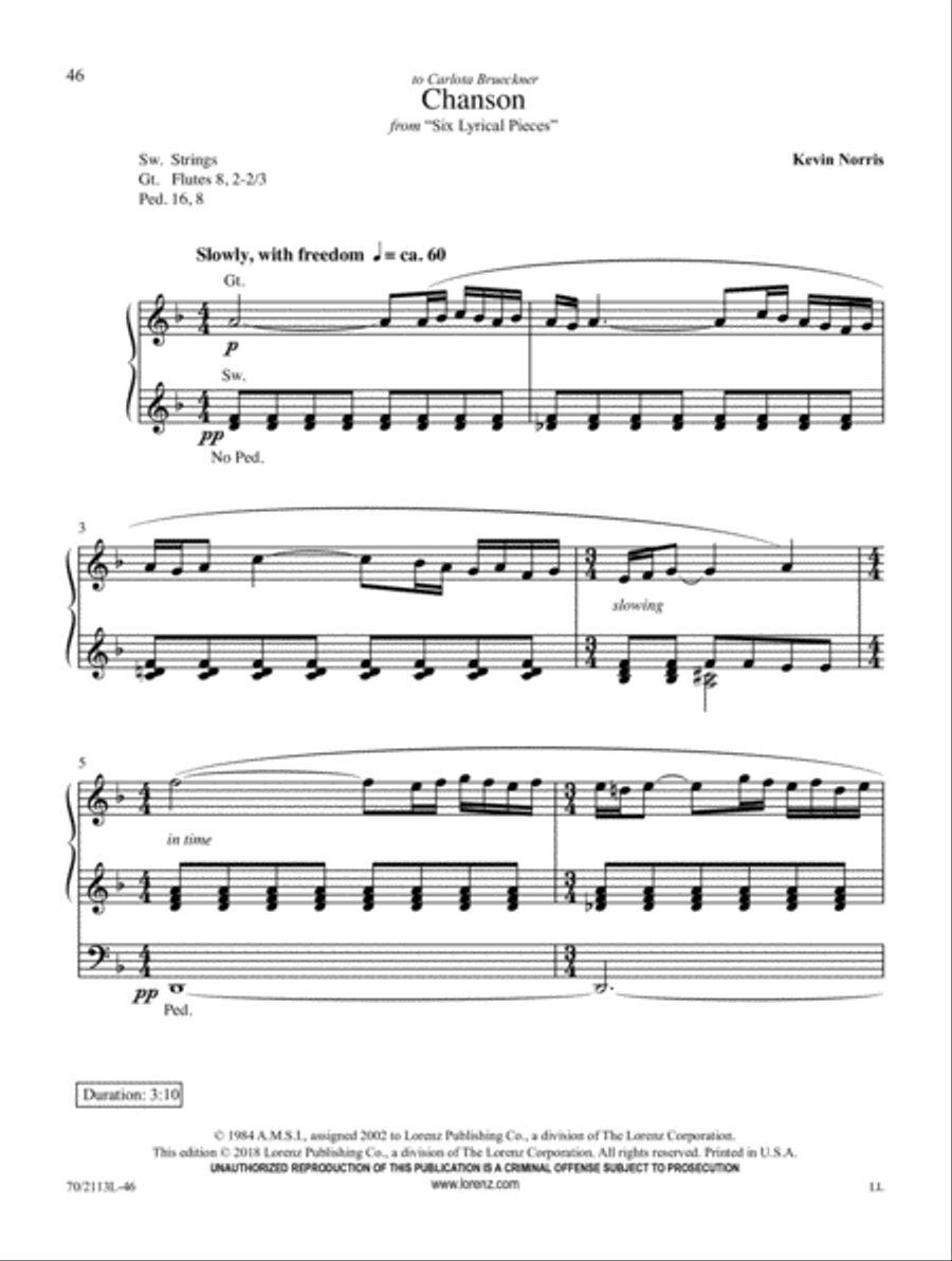 Quiet Reflections Quiet Reflections Organ Solo scores gallery preview page 14