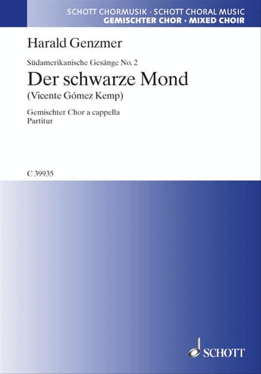 Der Schwarze Mond 4-Part scores gallery preview page 1