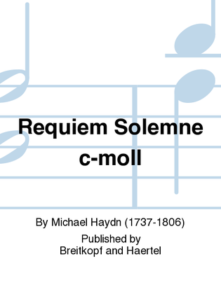 Requiem solemne in C minor