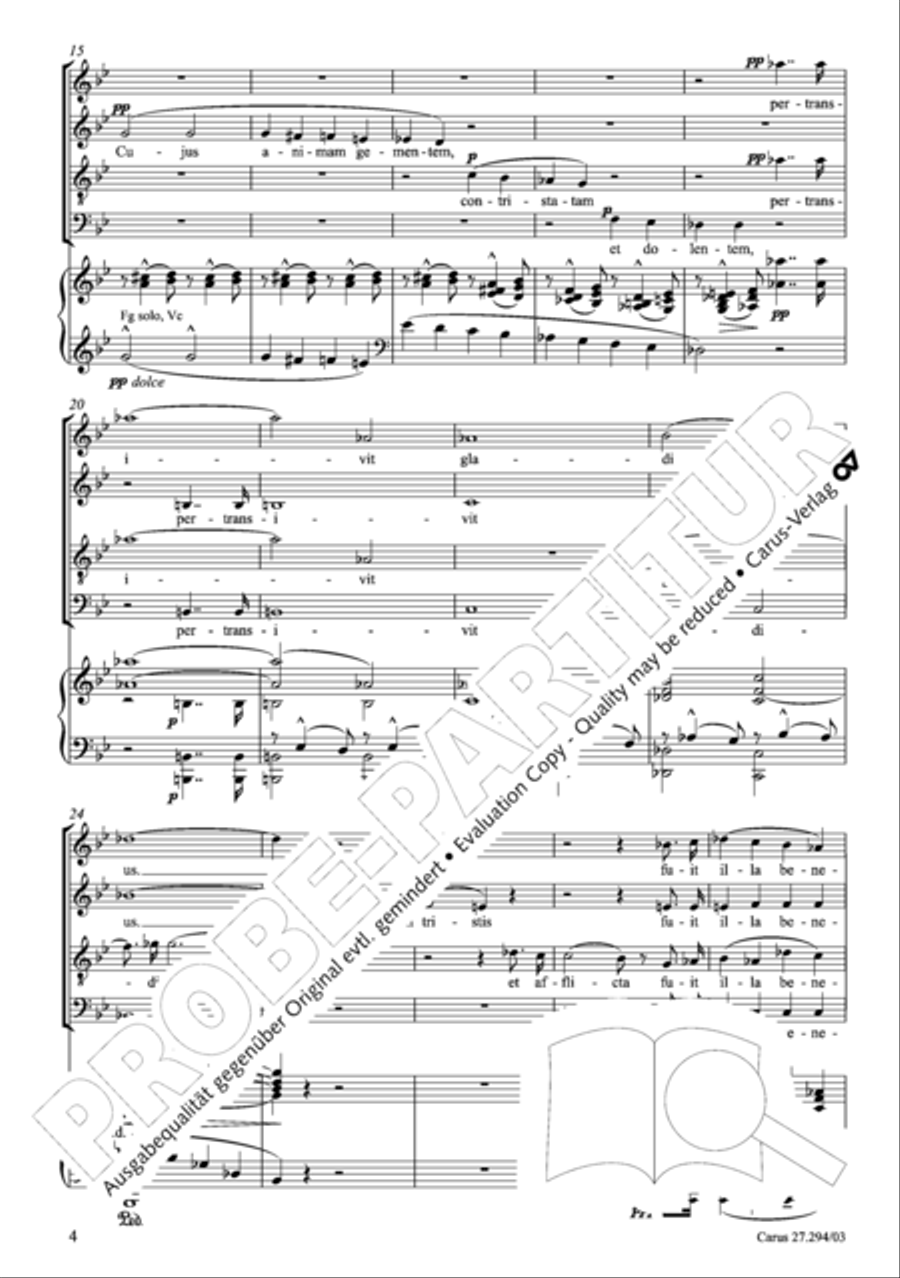 Stabat mater Voice scores gallery preview page 5