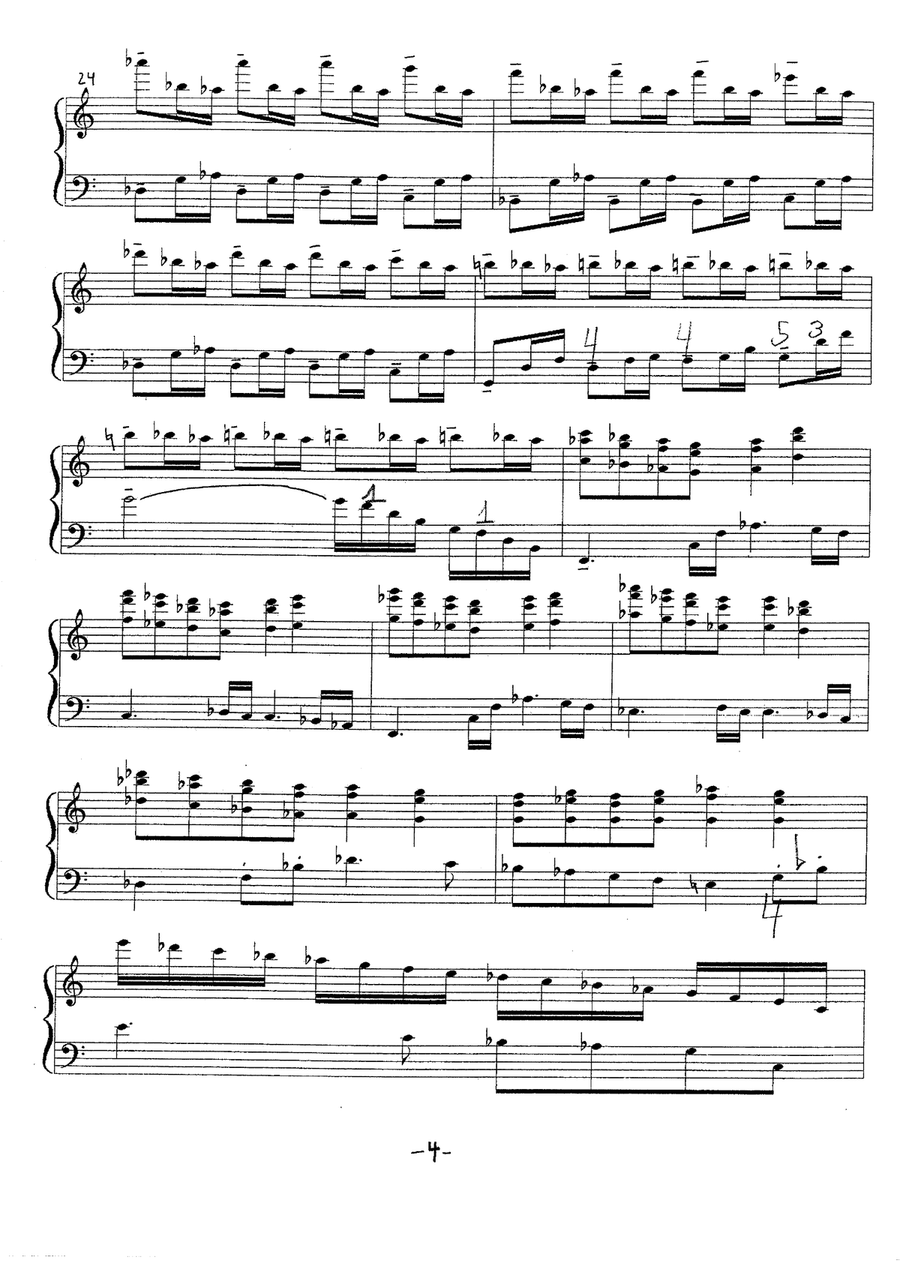 Disentimento Disentimento Piano Solo scores gallery preview page 4