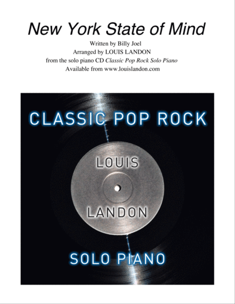 New York State Of Mind Piano Solo scores gallery preview page 1