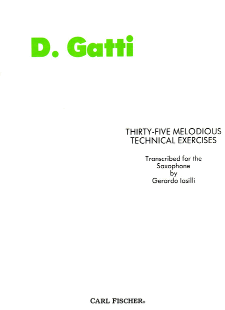 Thirty-Five Melodious Technical Exercises