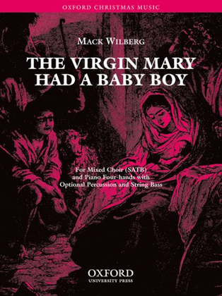 Book cover for The Virgin Mary had a baby boy