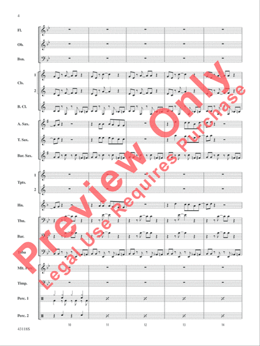 Domino Concert Band scores gallery preview page 5