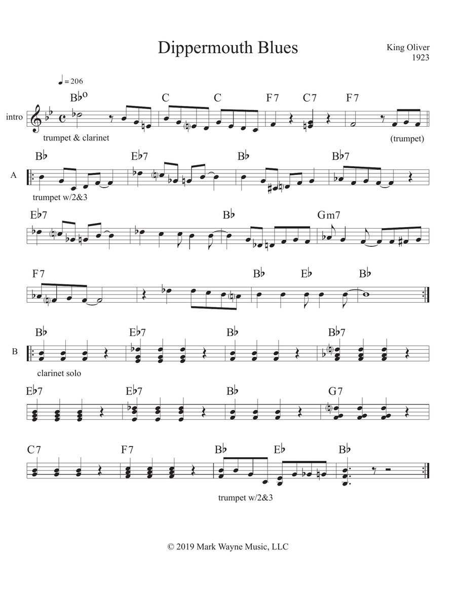 Dippermouth Blues