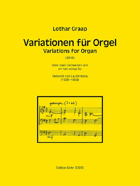 Variations for Organ