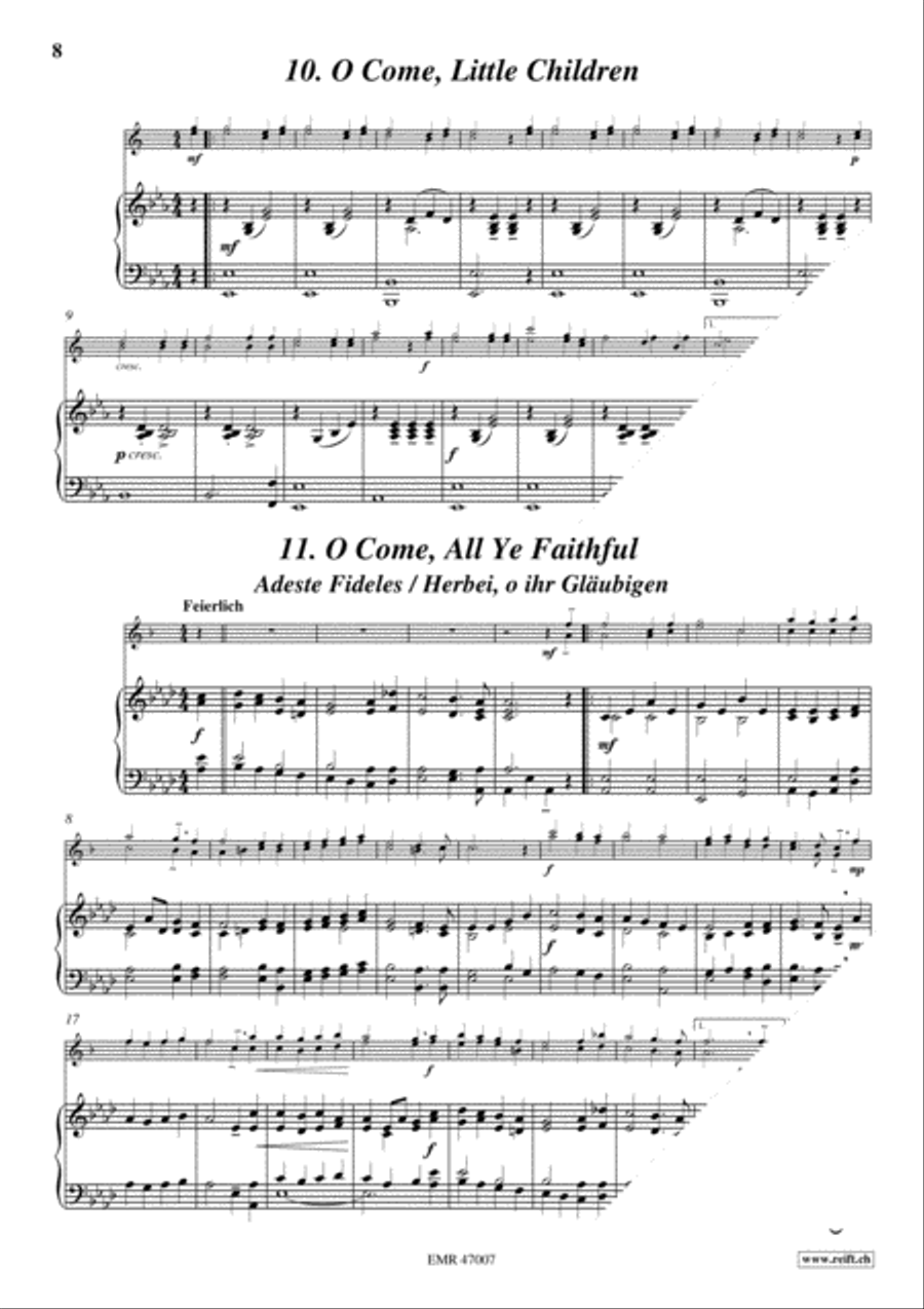28 Weihnachtsmelodien Vol. 1 + 2 Woodwind Duet scores gallery preview page 8