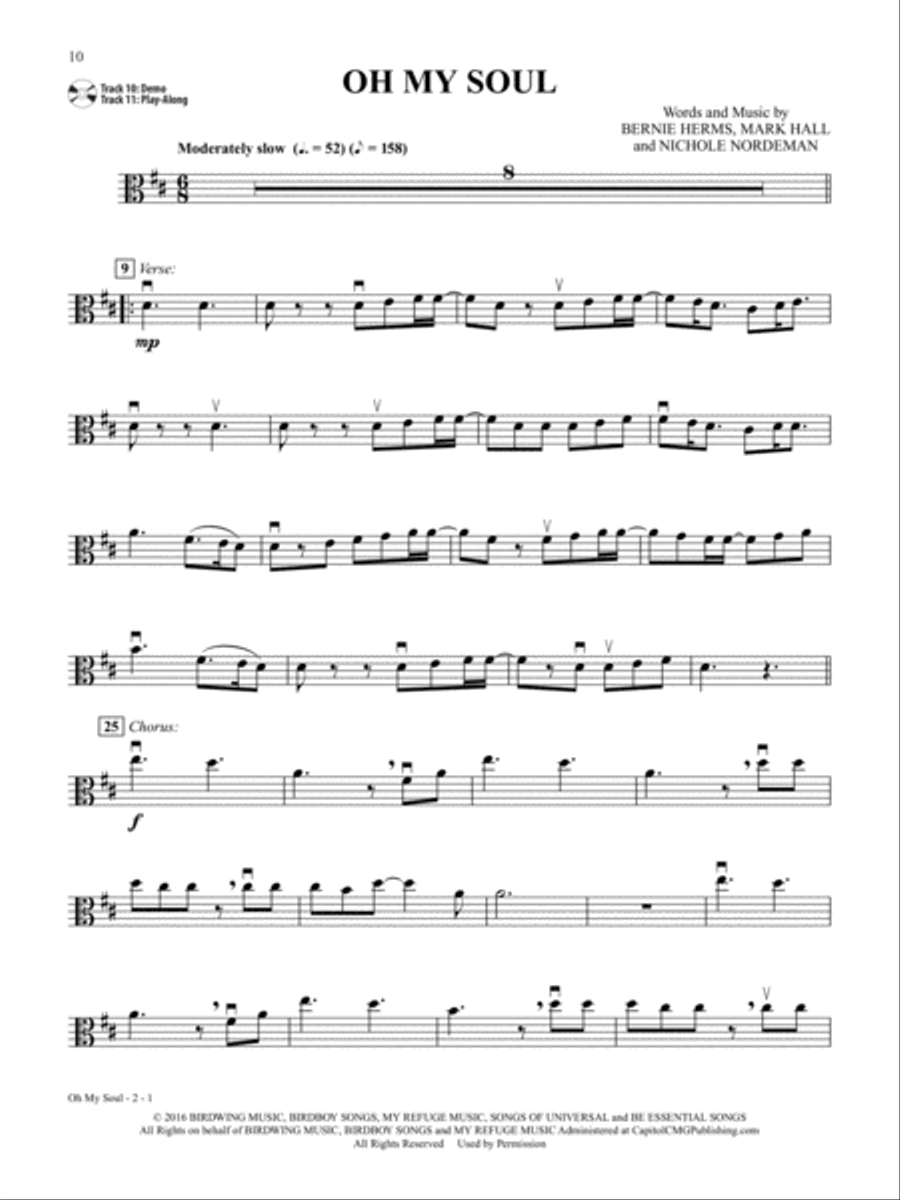 Top Christian Hits Instrumental Solos for Strings String Orchestra scores gallery preview page 4