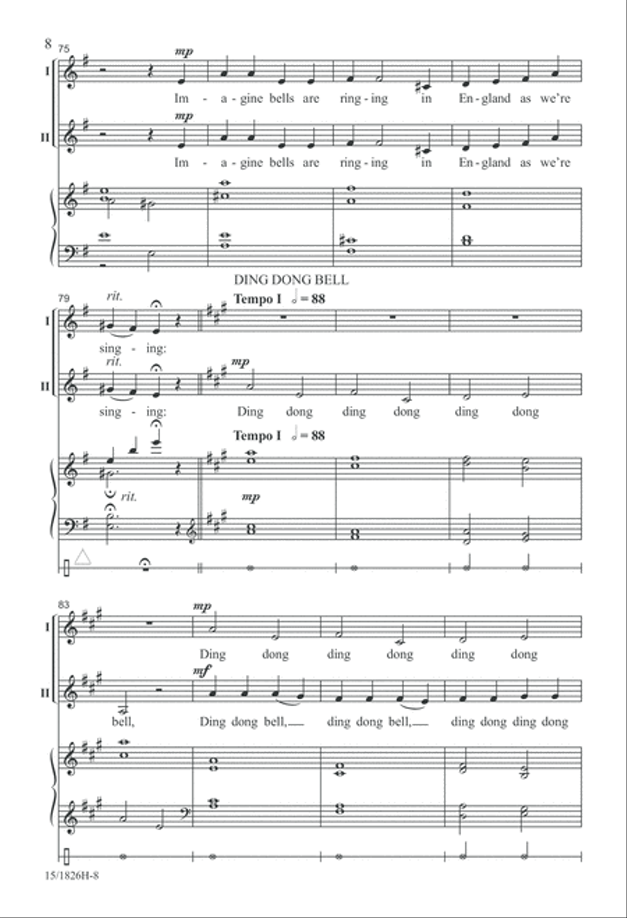 Rounds Around the World 2-Part scores gallery preview page 8