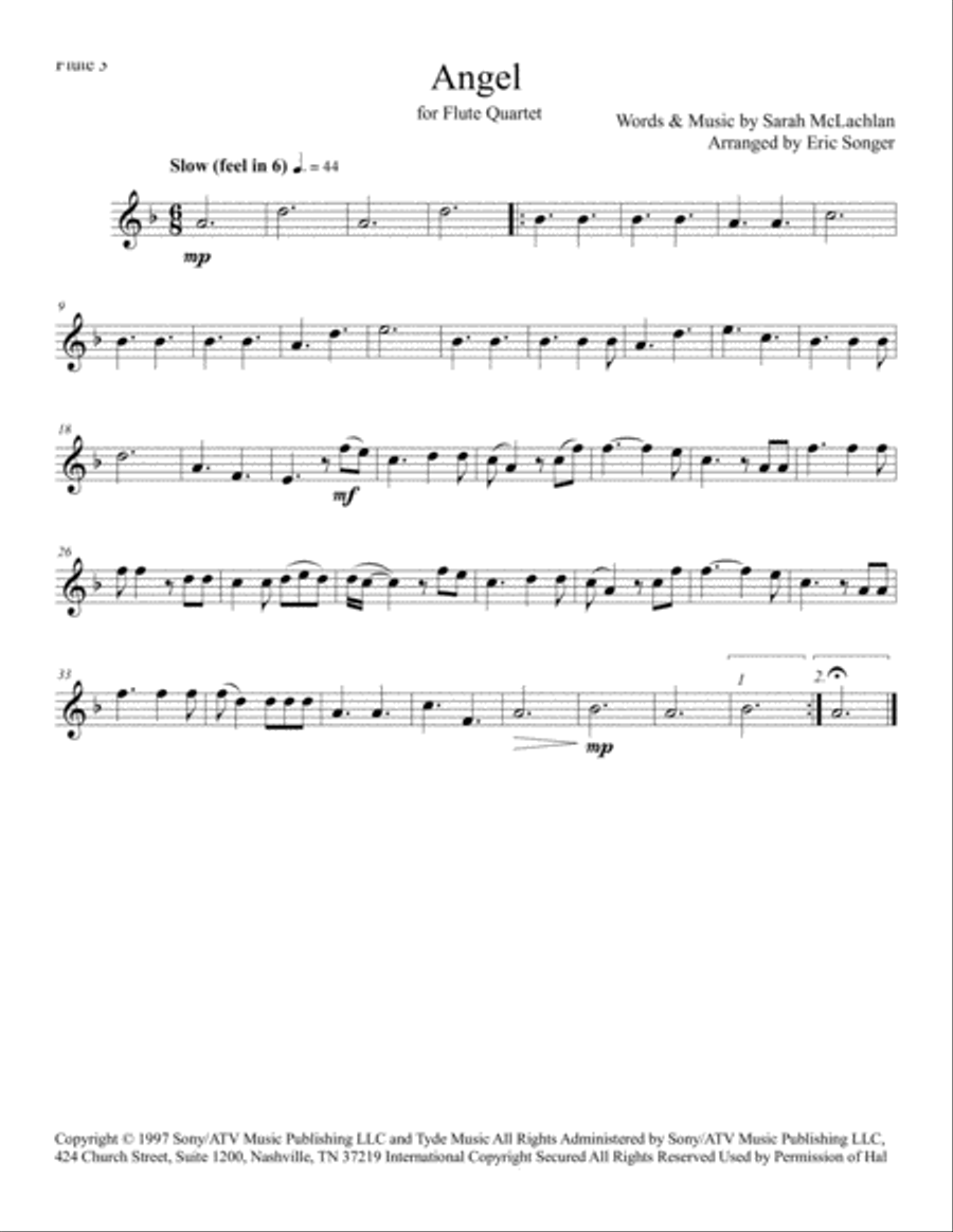 Angel Woodwind Quartet scores gallery preview page 3