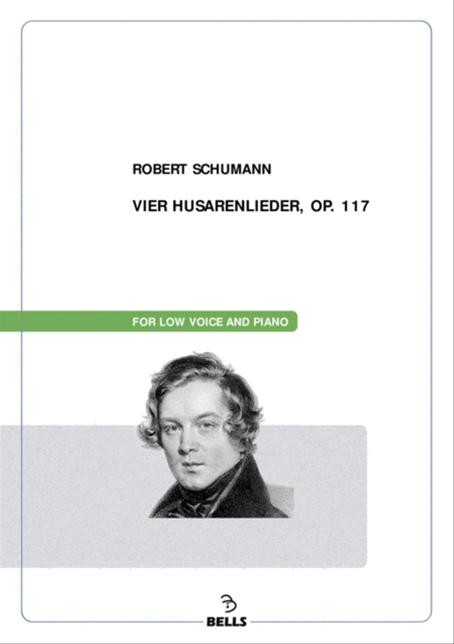 Vier Husarenlieder, Op. 117 Voice Solo scores gallery preview page 1
