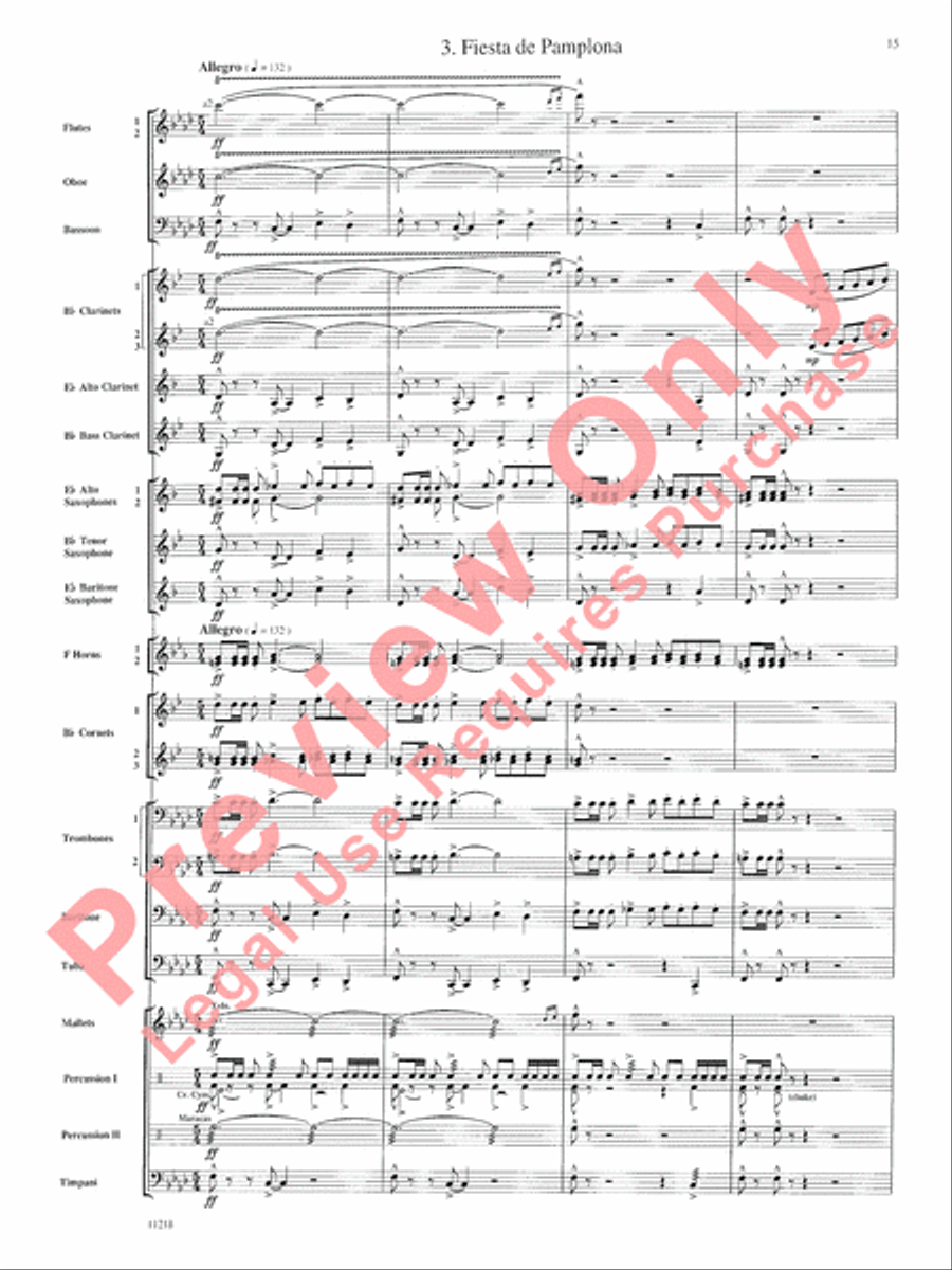 Scenes of Wonder Concert Band scores gallery preview page 16