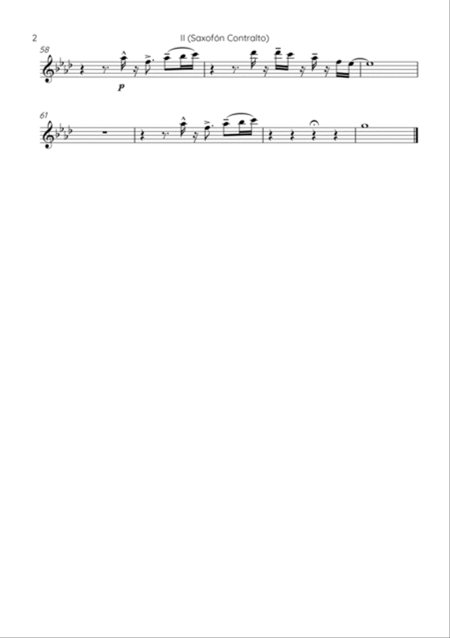 Te Necesito Small Ensemble scores gallery preview page 3