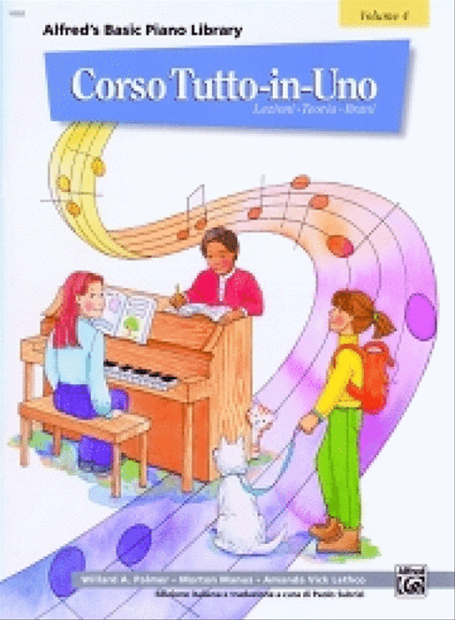 Corso Tutto In Uno Per Pianoforte 4 Piano Solo scores gallery preview page 1