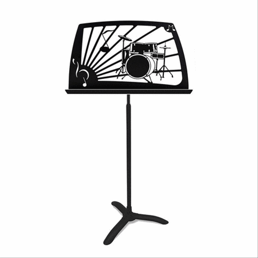 Noteworthy Drum Set Music Stand Drum Set scores gallery preview page 1