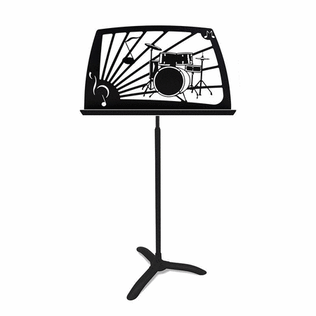 Book cover for Noteworthy Drum Set Music Stand
