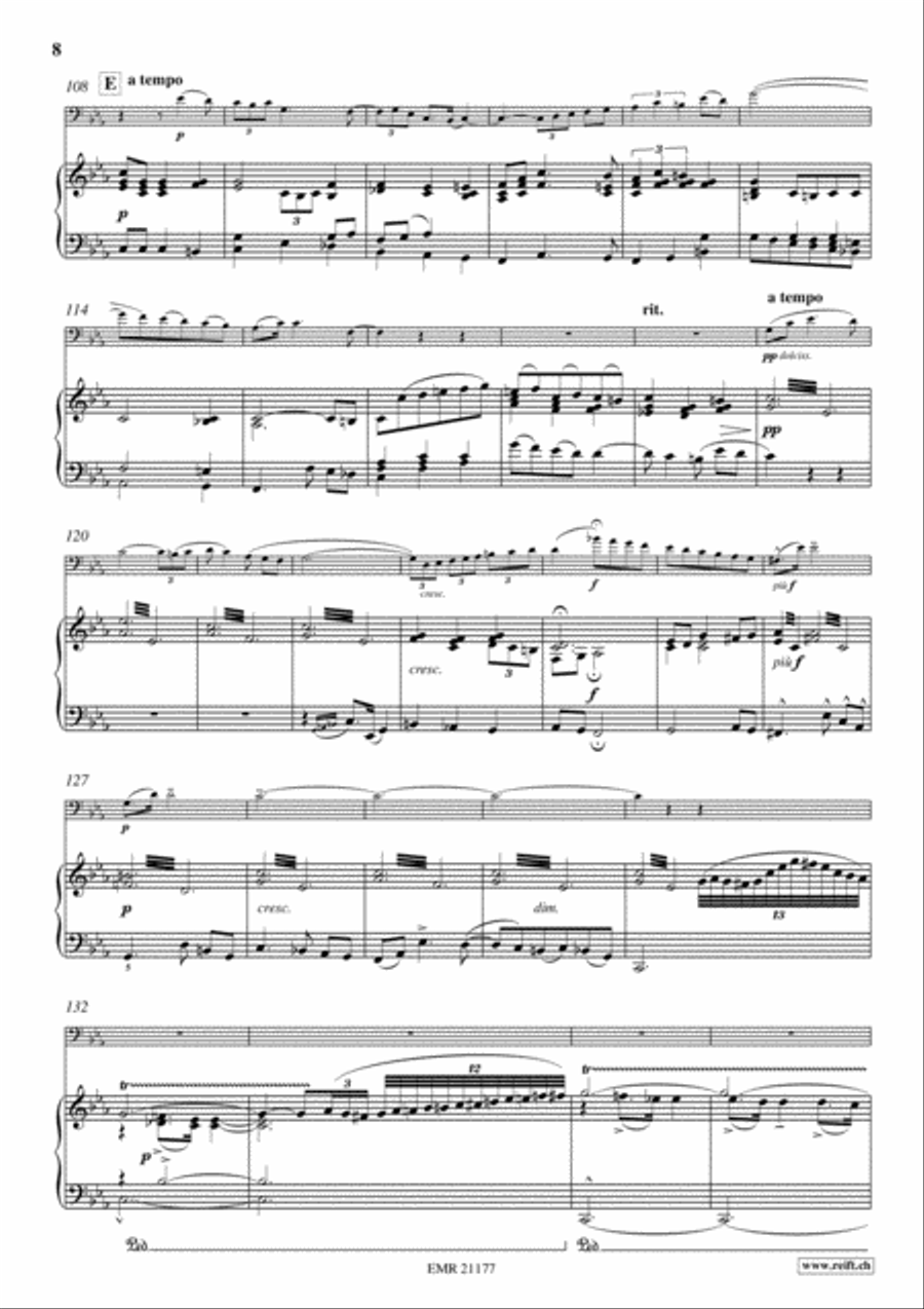 Concerto No. 3 Piano Accompaniment scores gallery preview page 8
