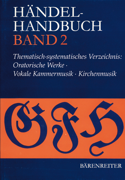 Handel-Handbuch Band 2
