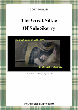Book cover for The Great Silkie Of Sule Skerry - beginner & 27 String Harp | McTelenn Harp Center