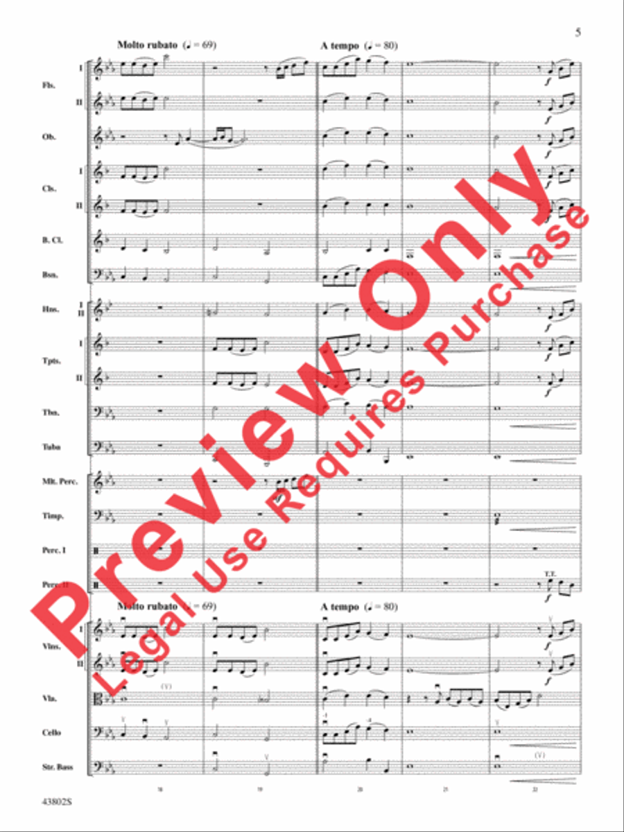 Josh Groban Gold Josh Groban Gold Full Orchestra scores gallery preview page 25