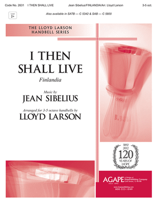 Book cover for I Then Shall Live