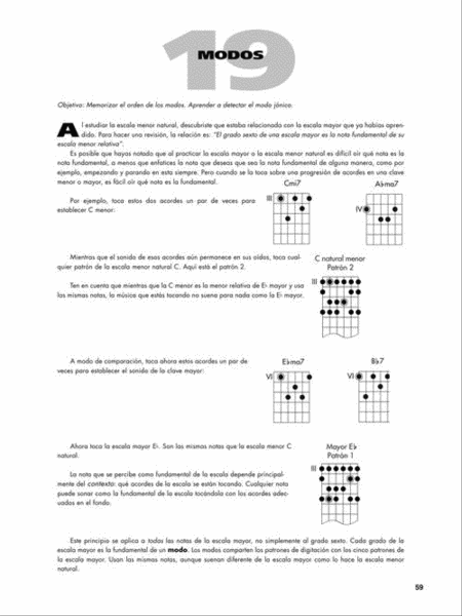Guitarra Ejercicios de Diapason Guitar scores gallery preview page 7