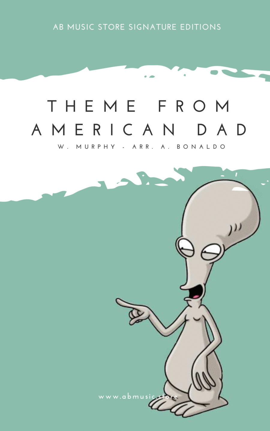 American Dad - Main Title Theme (good Morning U.s.a.) Brass Ensemble scores gallery preview page 1