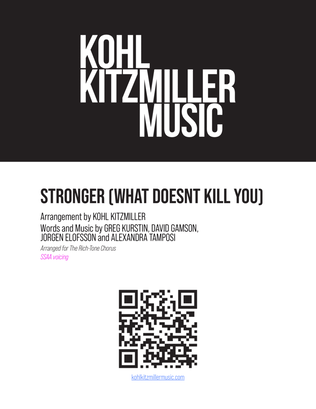 Book cover for Stronger (what Doesn't Kill You)