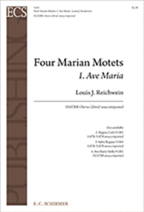 Four Marian Motets: 1. Ave Maria