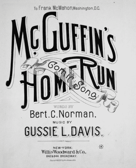 McGuffin's Home Run. Comic Song