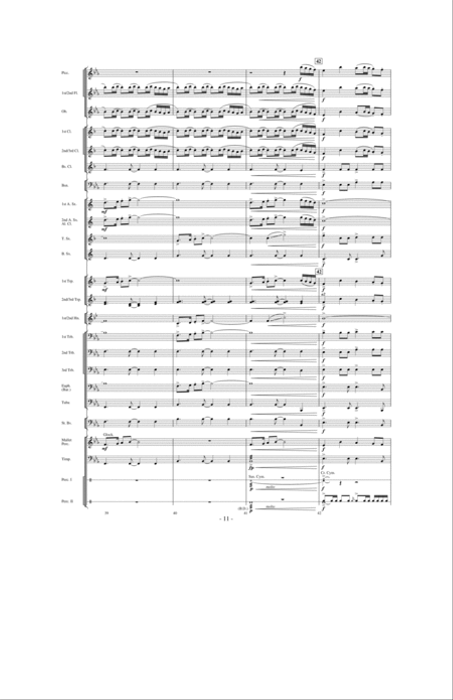 Where Eagles Soar Where Eagles Soar Concert Band scores gallery preview page 10