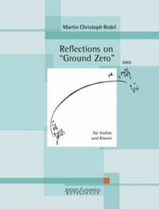 Book cover for Reflections on Ground Zero op. 52c
