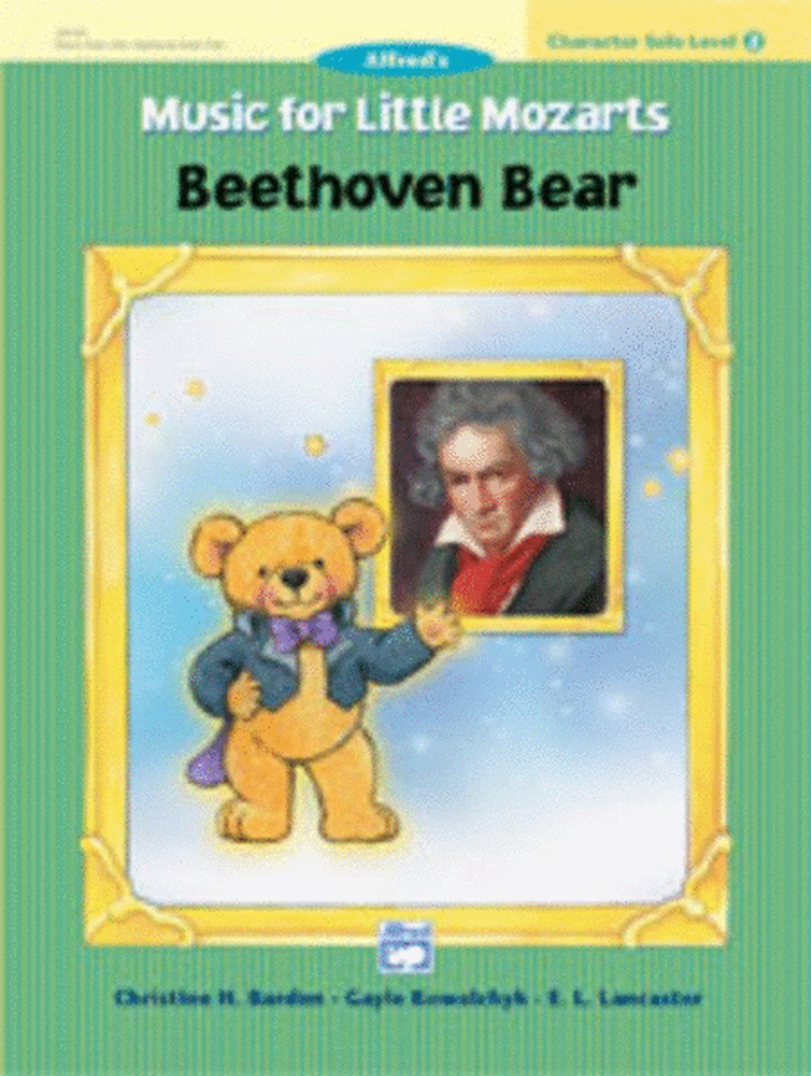 Beethoven Bear Character Piano Solo Level 2