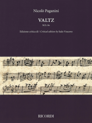 Book cover for Valtz M.S. 80