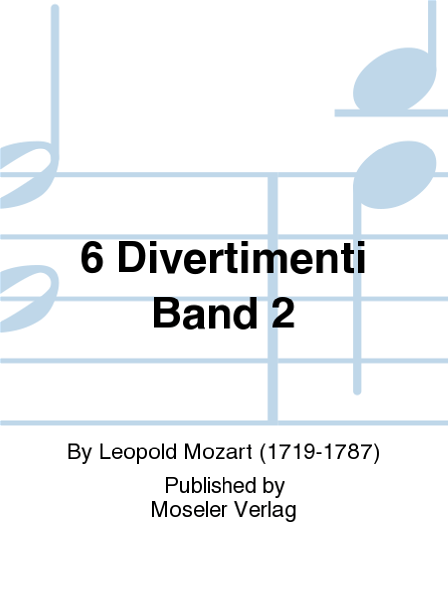 6 Divertimenti Band 2 Cello scores gallery preview page 1