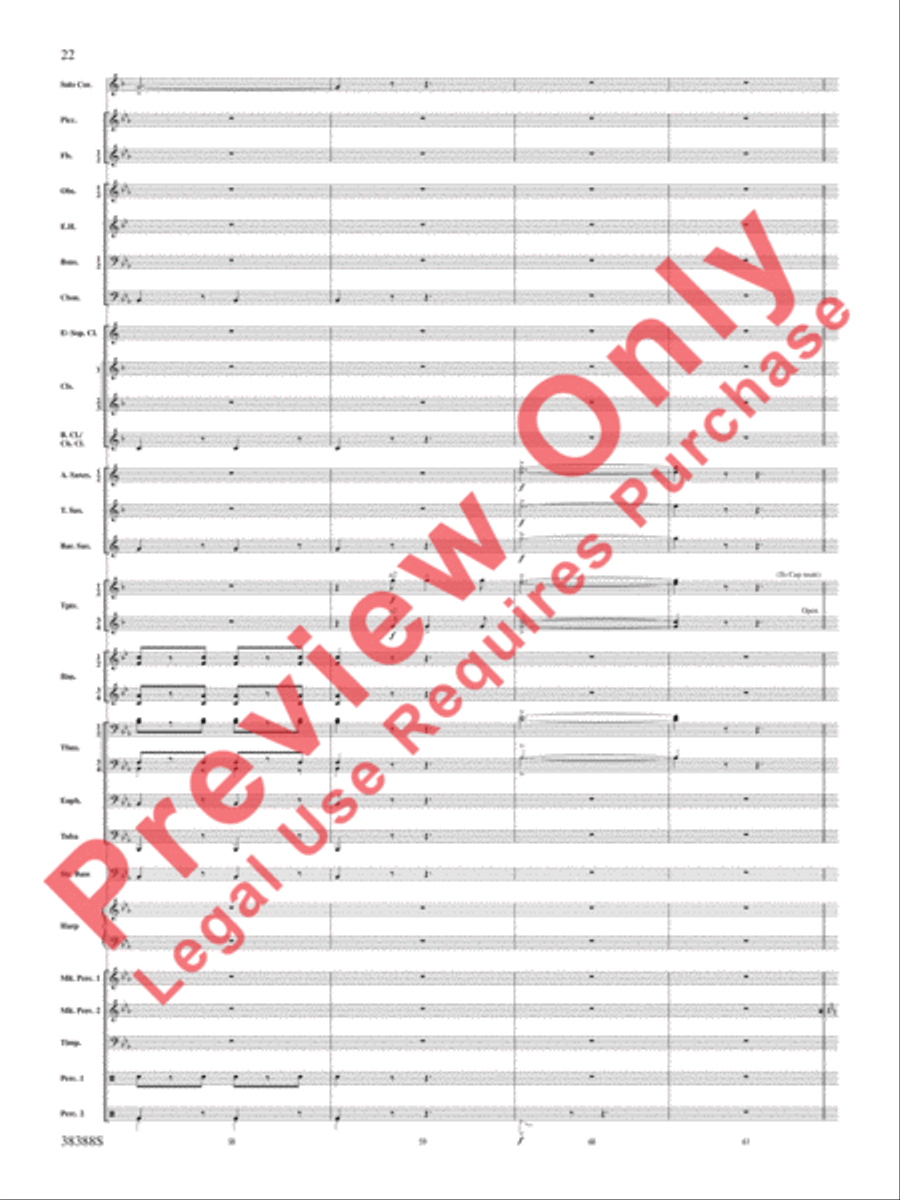 Napoli Napoli Concert Band scores gallery preview page 23