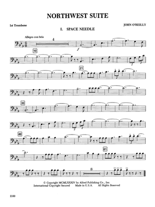 Northwest Suite: 1st Trombone