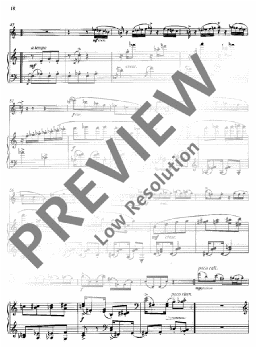 Humoresken und Romanzen Humoresken und Romanzen Flute Solo scores gallery preview page 19