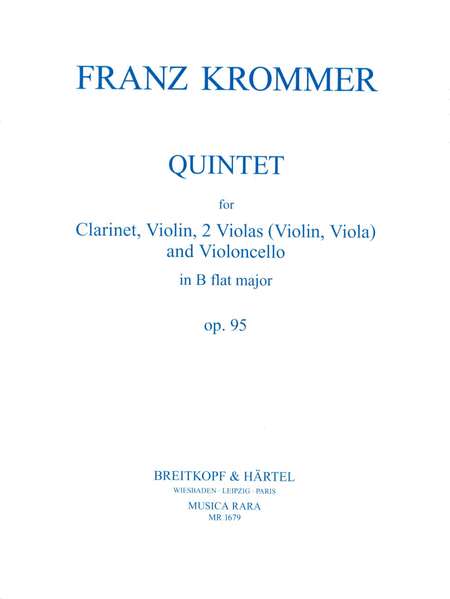 Quintet in Bb major Op. 95