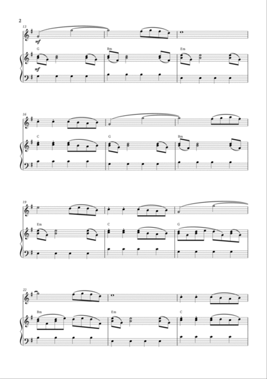 The Office - Theme Flute Solo scores gallery preview page 2