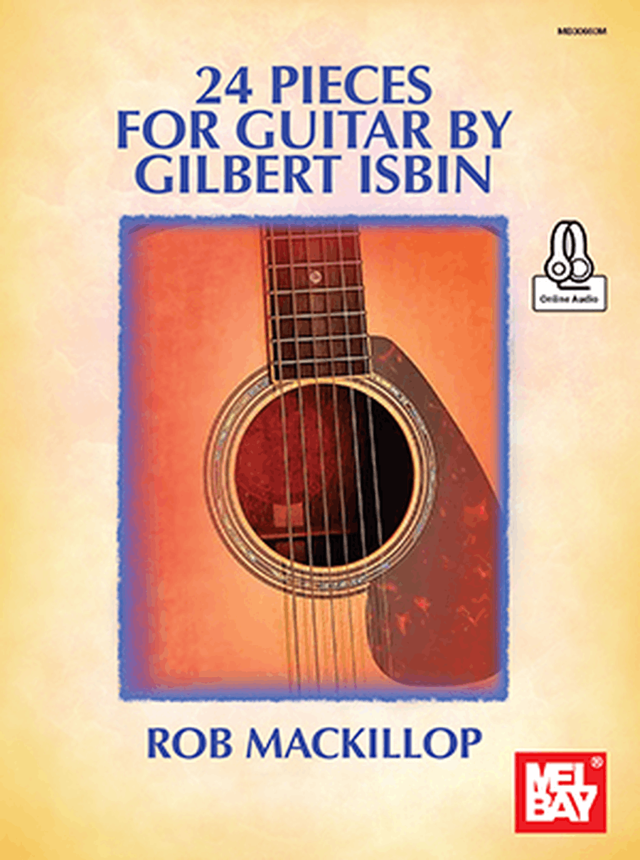 24 Pieces for Guitar by Gilbert Isbin Classical Guitar scores gallery preview page 1