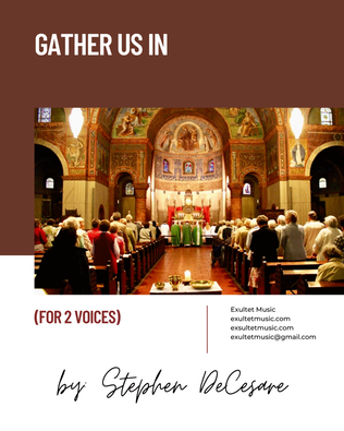 Book cover for Gather Us In (for 2 voices)