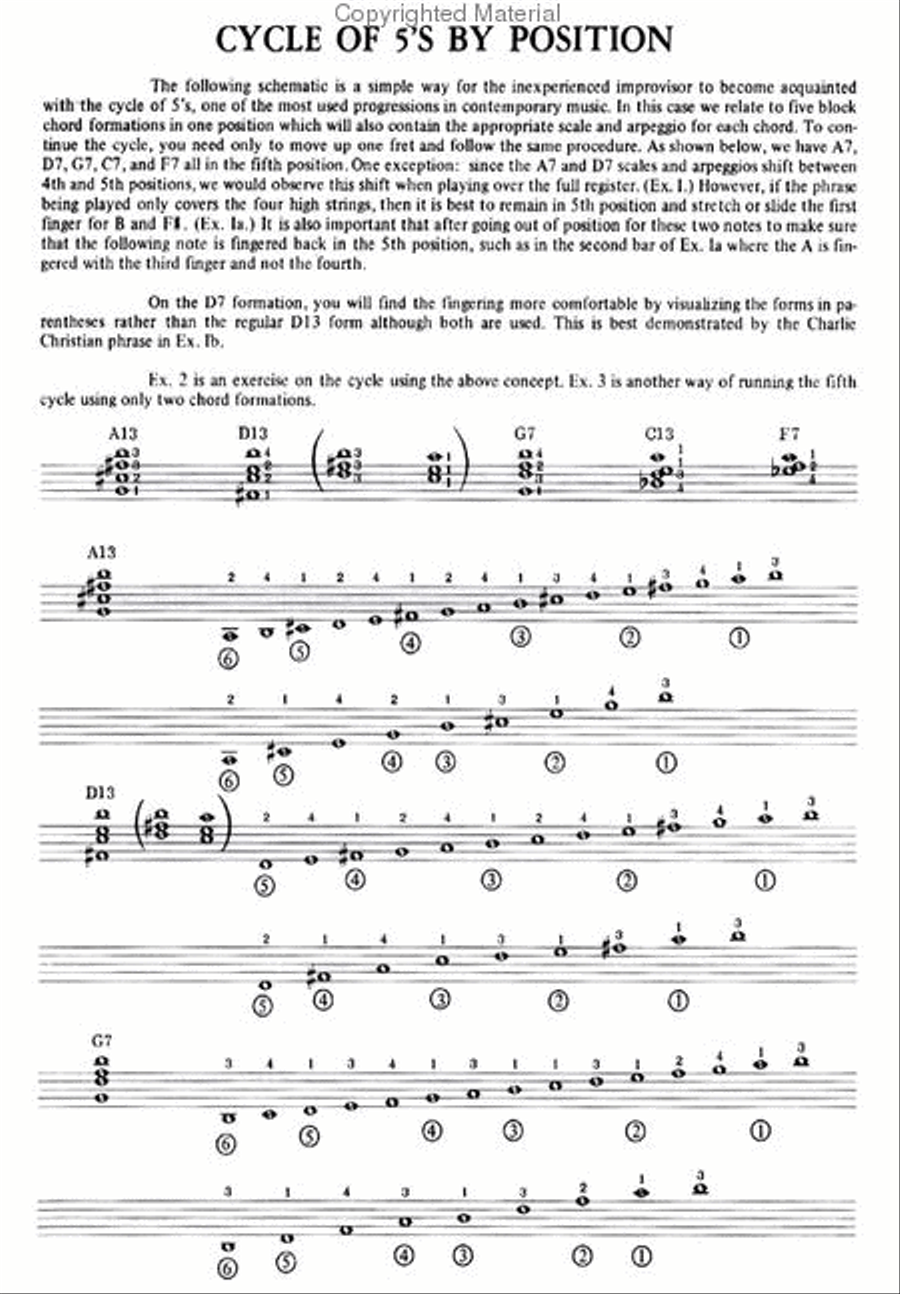 Barry Galbraith # 1 - The Fingerboard Workbook Guitar scores gallery preview page 4