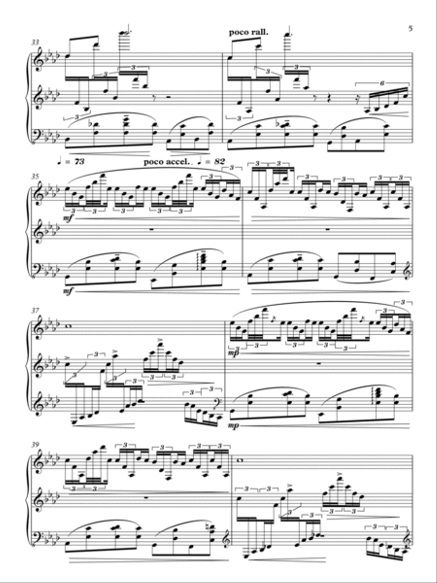 Fer fer fer ja ben fustani Piano Solo scores gallery preview page 5